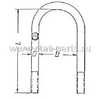 98915215 СТРЕМЯНКА РЕССОРЫ RENAULT 5010066498 98915215 СТРЕМЯНКА РЕССОРЫ RENAULT 5010066498
