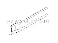 90004133 БОКОВАЯ РЕЗИНКА ОТ ПОДЛИВА КРЫШИ 14900ММ 90004133 БОКОВАЯ РЕЗИНКА ОТ ПОДЛИВА КРЫШИ 14900ММ