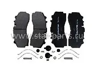 102-00742-10-001 ТОРМОЗНЫЕ КОЛОДКИ SCANIA,MB  WVA29331 102-00742-10-001 ТОРМОЗНЫЕ КОЛОДКИ SCANIA,MB  WVA29331