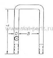 98542285 СТРЕМЯНКА РЕССОРЫ VOLVO 1590942 98542285 СТРЕМЯНКА РЕССОРЫ VOLVO 1590942