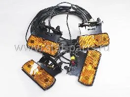 87-1378-014 КОМПЛЕКТ БОКОВОЙ ГИРЛЯНДЫ С 4 ГАБАРИТНЫМИ ФОНАРЯМИ SCHMITZ 1311335