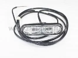 31-7100-034 ФОНАРЬ ГАБАРИТНЫЙ БЕЛЫЙ POSIPOINT II С КАБЕЛЕМ 1,5М