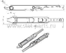 9200007150 РУЧКА ЗАМКА ЗАКРЫВАНИЯ ЗАДНИХ ВОРОТ (614122098)