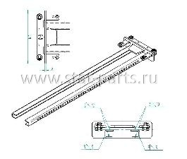 9200005243 ВЕРХНЯЯ ЧАСТЬ СТОЙКИ 951 KTL