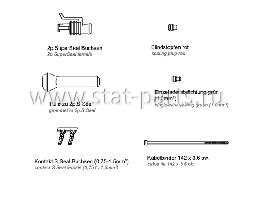 13-3424-094 БАЙОНЕТНОЕ СОЕДИНЕНИЕ SUPERSEAL 2PIN МАМА