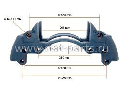 101946 СКОБА СУППОРТА KNORR BREMSE 22,5 TYPE ПРАВАЯ, ЛЕВАЯ 