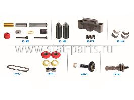 FX1080 РЕМКОМПЛЕКТ СУППОРТА ПОЛНЫЙ KNORR BREMSE SERIES SN6/SN7 MB AXOR NEW MODEL