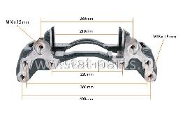 303963 СКОБА СУППОРТА WABCO MAX 22 ПРАВАЯ