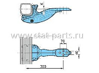 03.244.20.15.0 НИЖНИЙ РЫЧАГ ТИП О L2 = 380 K = -10 ДЛЯ ECO Air COMPACT HD