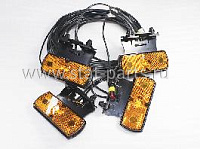 87-1378-014 КОМПЛЕКТ БОКОВОЙ ГИРЛЯНДЫ С 4 ГАБАРИТНЫМИ ФОНАРЯМИ SCHMITZ 1311335