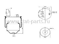 СТ01.06418.MP ПНЕВМОРЕССОРА ДЛЯ ТЯГАЧА VOLVO, 20 582 214