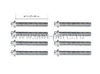 101187 КОМПЛЕКТ БОЛТОВ СУППОРТА KNORR M12 x 1,75 x 80mm