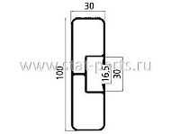 535.591151 (3200) АЛЮМИНИЕВЫЙ ПРОФИЛЬ