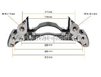 303960 СКОБА СУППОРТА WABCO PAN 17 ЛЕВАЯ