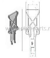 609020399 ЦЕНТРИРУЮЩАЯ ВИЛКА ДЛЯ ОТКИДНОЙ СТОЙКИ