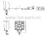 42-1001-117 ФОНАРЬ РАБОЧЕГО СВЕТА WORKPOINT LED 2000 F SuperSeal КАБЕЛЬ 1500ММ