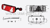 25-2910-401 ФОНАРЬ ЗАДНИЙ ПРАВЫЙ ECOFLEX С ПОВТОРИТЕЛЕМ 7PIN ASS2