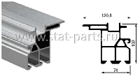 60165 НАПРАВЛЯЮЩАЯ КРЫШИ BILINE TOPLINE 2 13700ММ