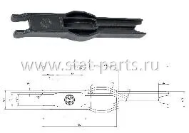 609020499 ЦЕНТРИРУЮЩАЯ ВИЛКА ДЛЯ ОТКИДНОЙ СТОЙКИ