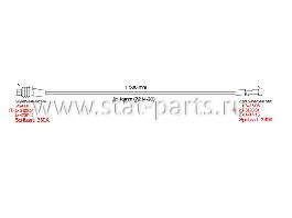 69-0048-004 СОЕДЕНИТЕЛЬНЫЙ КАБЕЛЬ 1,5М ЗАДНИХ И ПРОТИВОТУМАННЫХ ФОНАРЕЙ