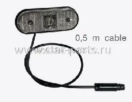 31-7707-104 ФОНАРЬ ГАБАРИТНЫЙ  LED БЕЛЫЙ UNIPOINT I ASS3