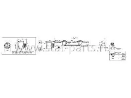 31-6700-094 ГАБАРИТНЫЙ ФОНАРЬ БЕЛЫЙ MONOPOINT II LED SuperSeal С КАБЕЛЕМ 3,0М