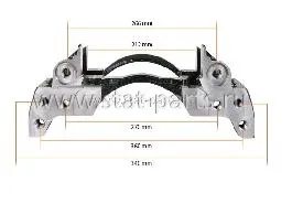 303965 СКОБА СУППОРТА WABCO PAN 19 ПРАВАЯ