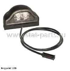 36-3604-004 ФОНАРЬ ПОДСВЕТКИ НОМЕРНОГО ЗНАКА LED С КАБЕЛЕМ 0,5М