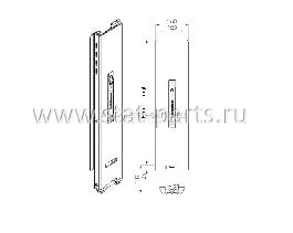 9200001152 СРЕДНЯЯ ОТКИДНАЯ СТОЙКА МЕЖДУ БОРТАМИ (608046600)