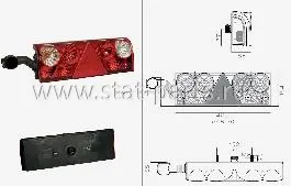 25-6410-517 ФОНАРЬ ПРАВЫЙ EUROPOINT II